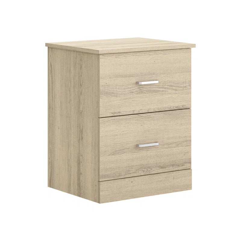 Galano 2-Drawer Nightstands with Storage 18.7" W × 15.7" D × 23.7" H
