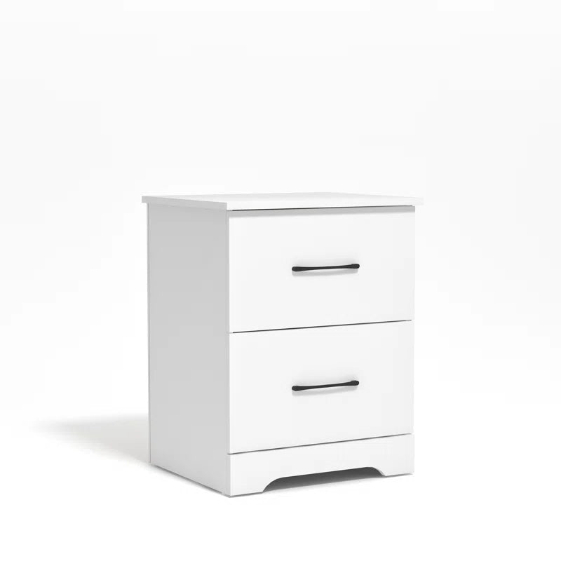 Galano 2-Drawer Nightstand with Storage 18.7" W × 15.7" D × 23.7" H