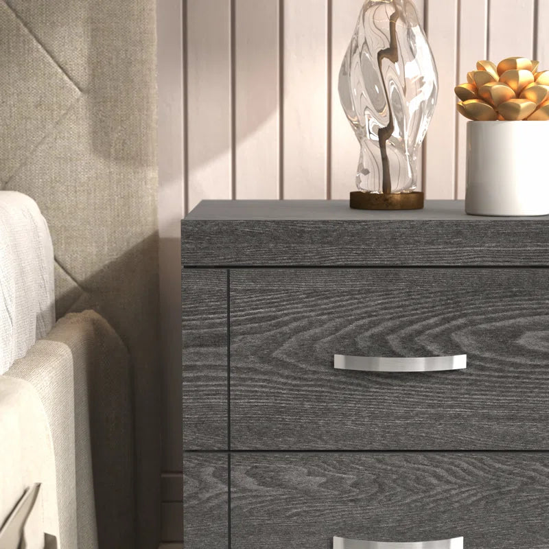Galano Modern 2-Drawer Nightstand 18.9" W × 16.3" D × 20.3" H