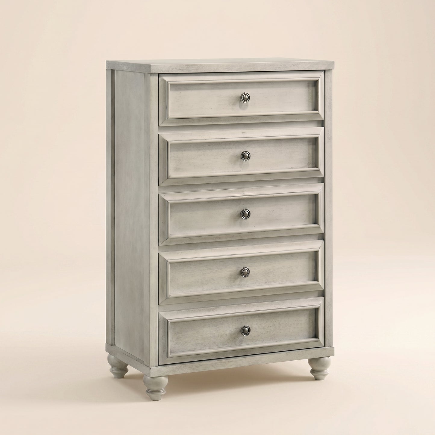 GALANO 5-Drawer Chest for Bedroom, 28.7" Wide Transitional Style, 1 Chest