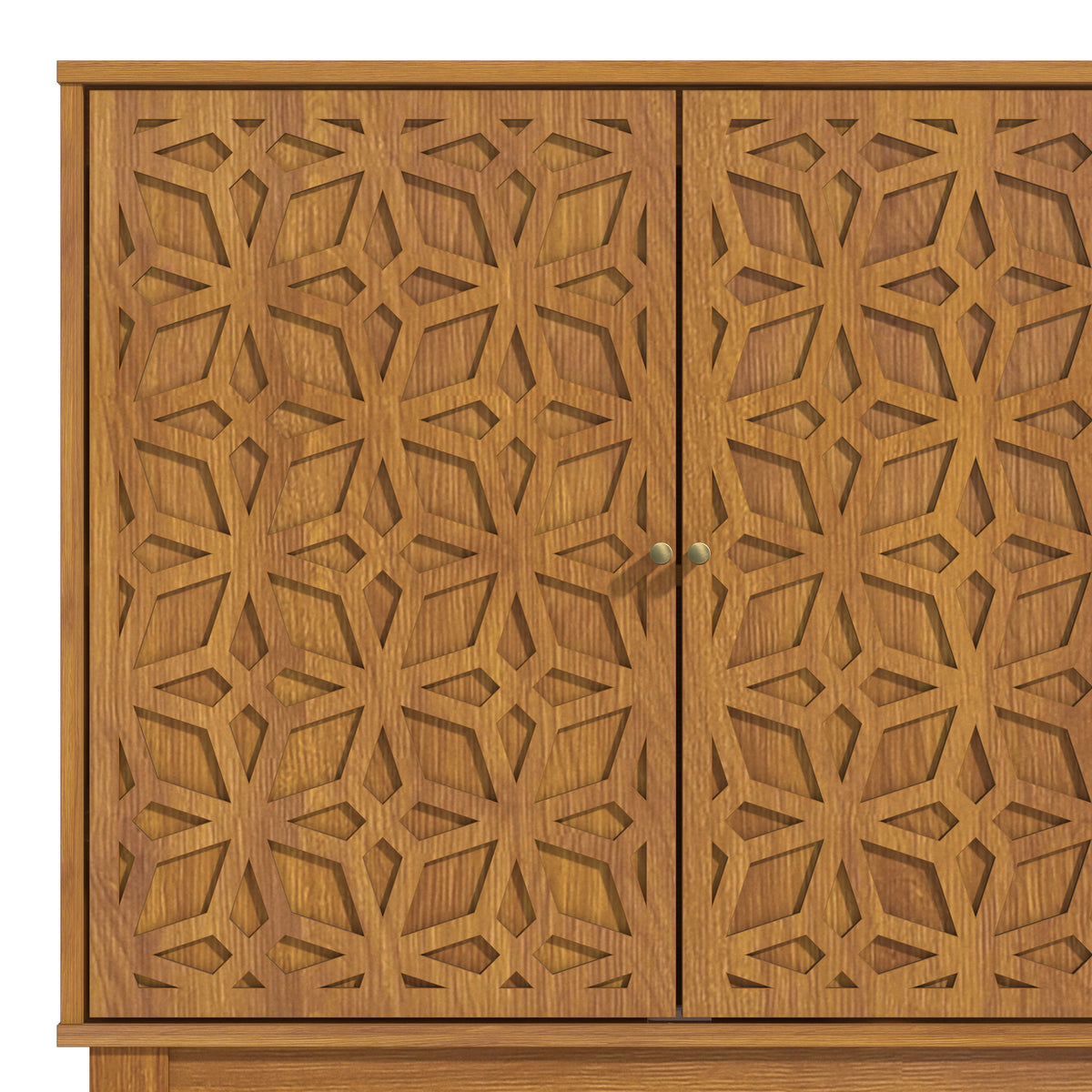 GALANO Sideboard with 4 Doors and Adjustable Shelves, 61.69" Wide