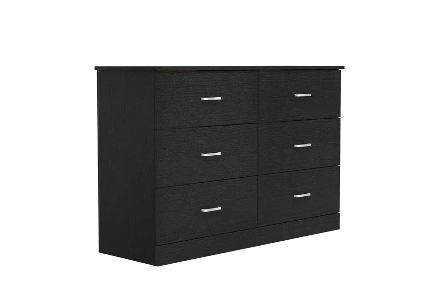 Galano 6-Drawer Double Dresser with Interlock Safety 47.0" W × 15.6" D × 31.7" H