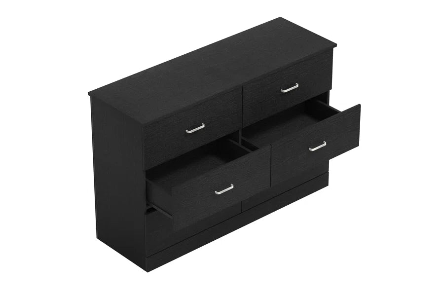Galano 6-Drawer Double Dresser with Interlock Safety 47.0" W × 15.6" D × 31.7" H
