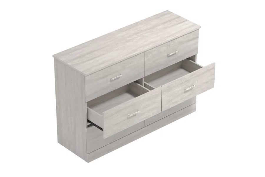 Galano 6-Drawer Double Dresser with Interlock Safety 47.0" W × 15.6" D × 31.7" H