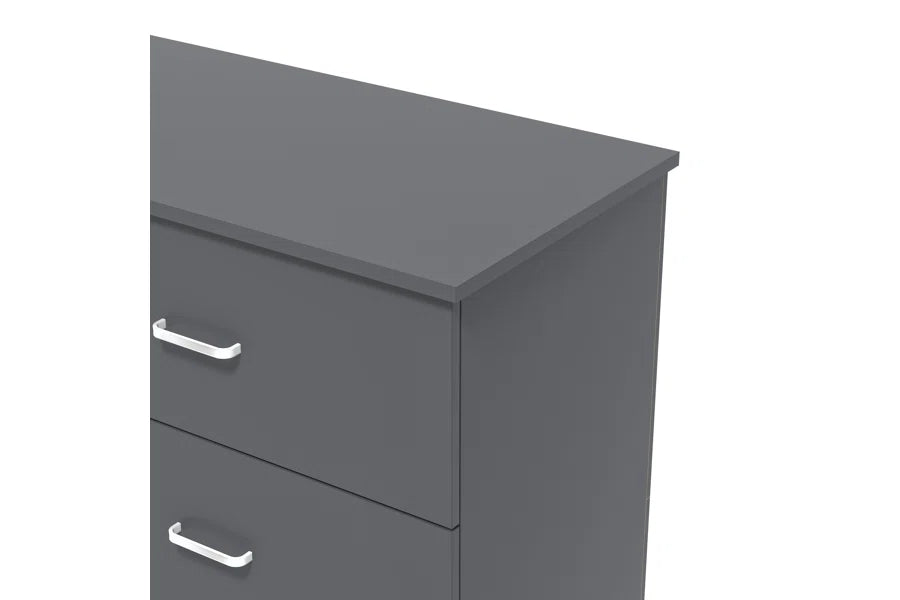 Galano 6-Drawer Double Dresser with Interlock Safety 47.0" W × 15.6" D × 31.7" H