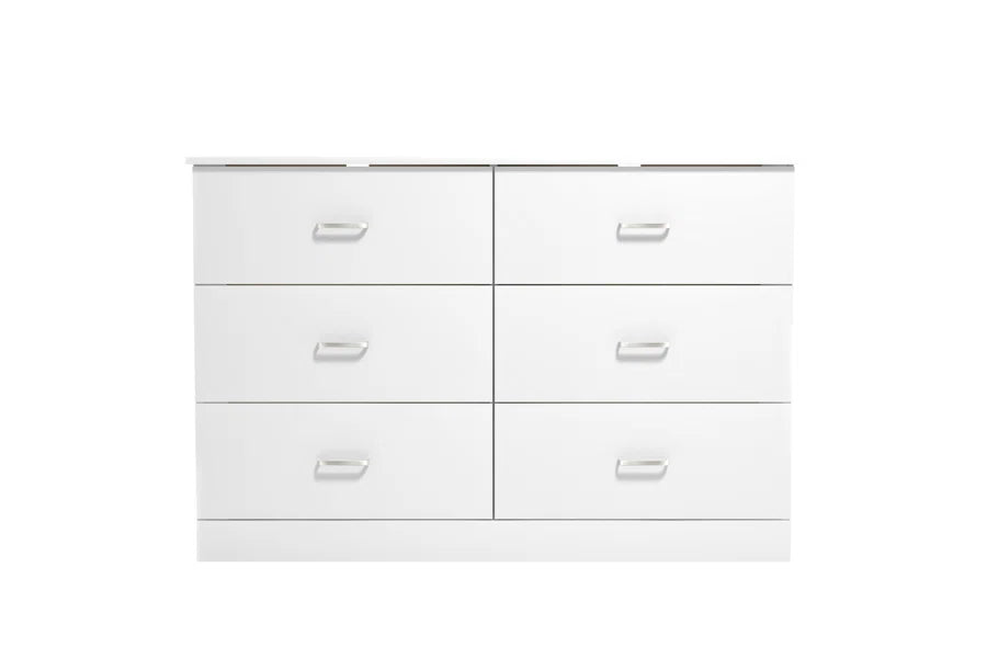 Galano 6-Drawer Double Dresser with Interlock Safety 47.0" W × 15.6" D × 31.7" H