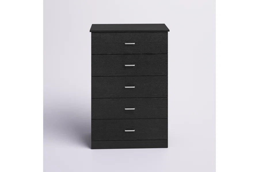 Galano 5-Drawer Dresser with Interlock Safety 31.3" W × 15.6" D × 47.2" H