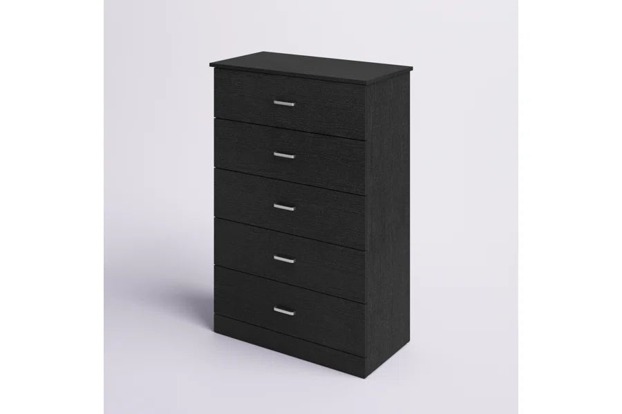 Galano 5-Drawer Dresser with Interlock Safety 31.3" W × 15.6" D × 47.2" H