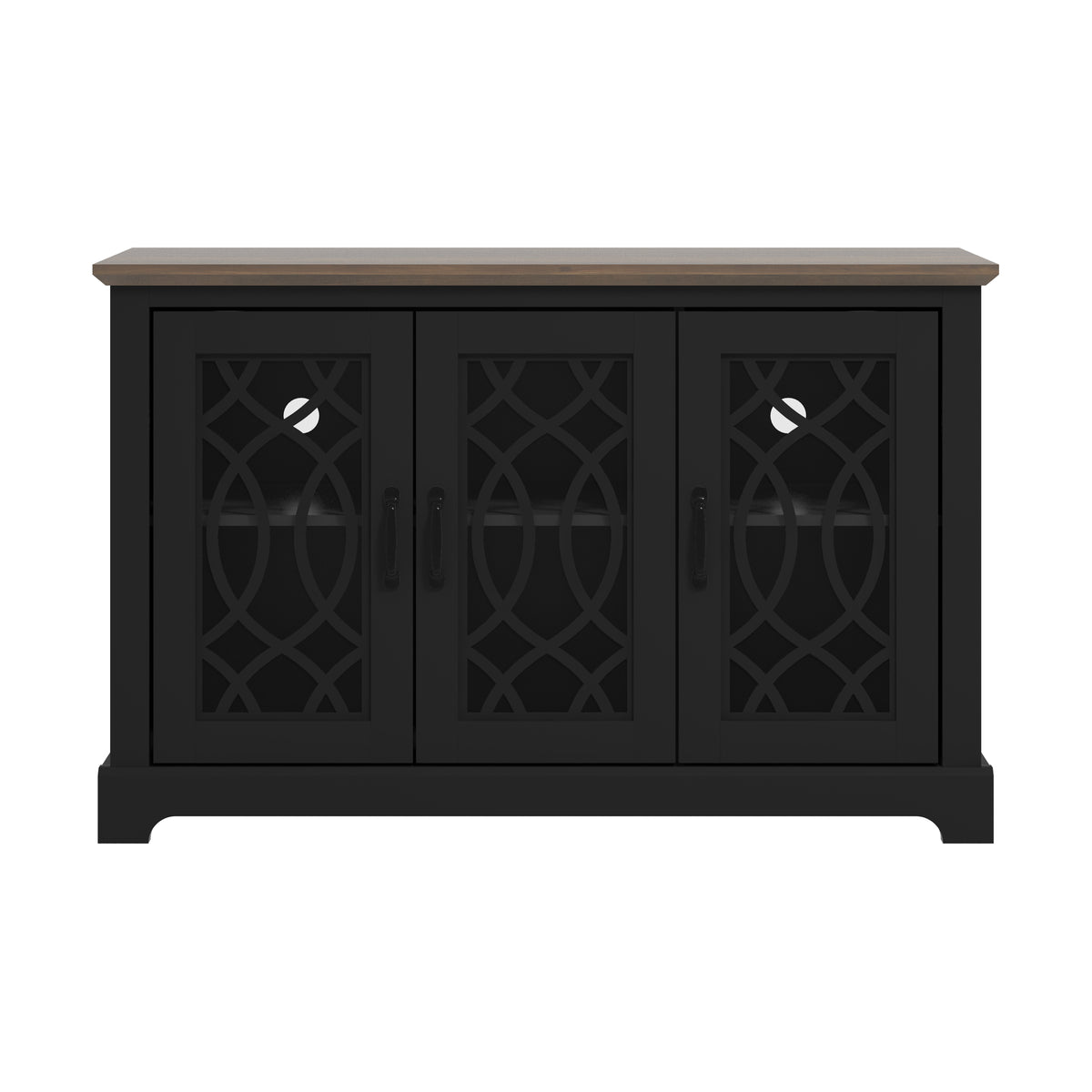 GALANO Sideboard with 3 Doors and Adjustable Shelves, 45.7" Wide