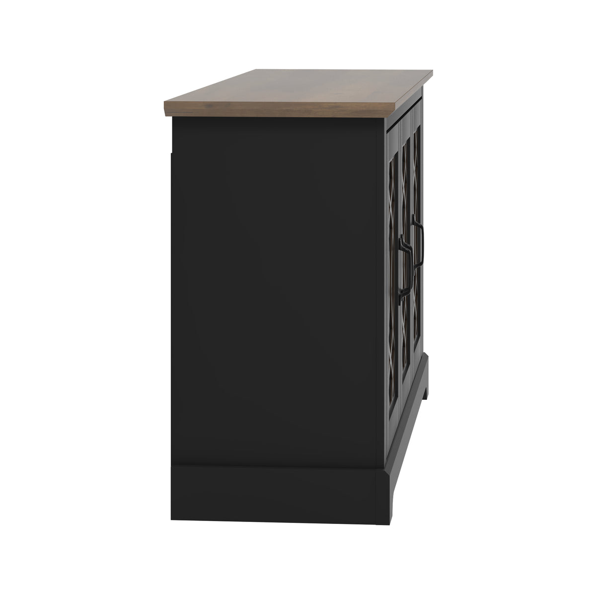 GALANO Sideboard with 3 Doors and Adjustable Shelves, 45.7" Wide