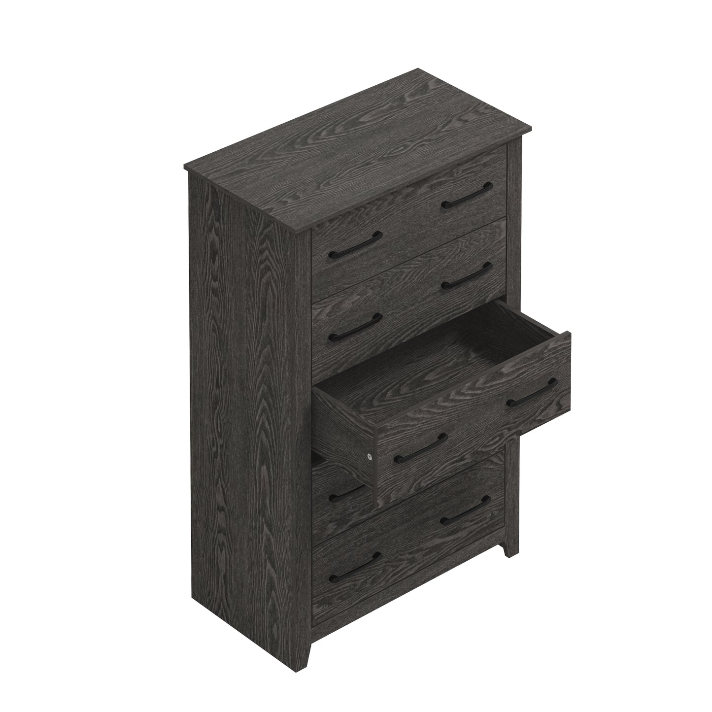Galano 5-Drawer Dresser with Interlock Safety 31.1" W × 16.3" D × 46.7" H