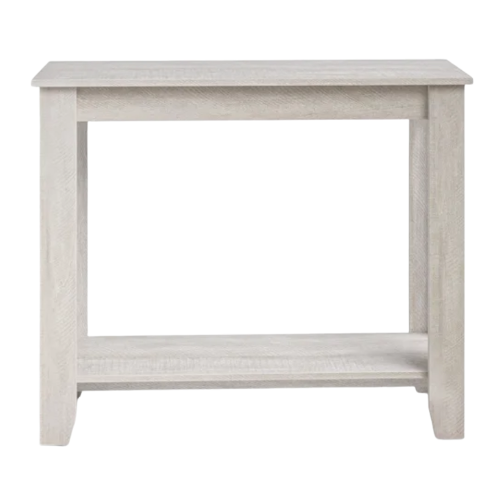 GALANO Transitional Console Table with Open Lower Shelf, 35.2"