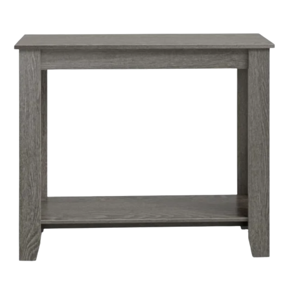 GALANO Transitional Console Table with Open Lower Shelf, 35.2"
