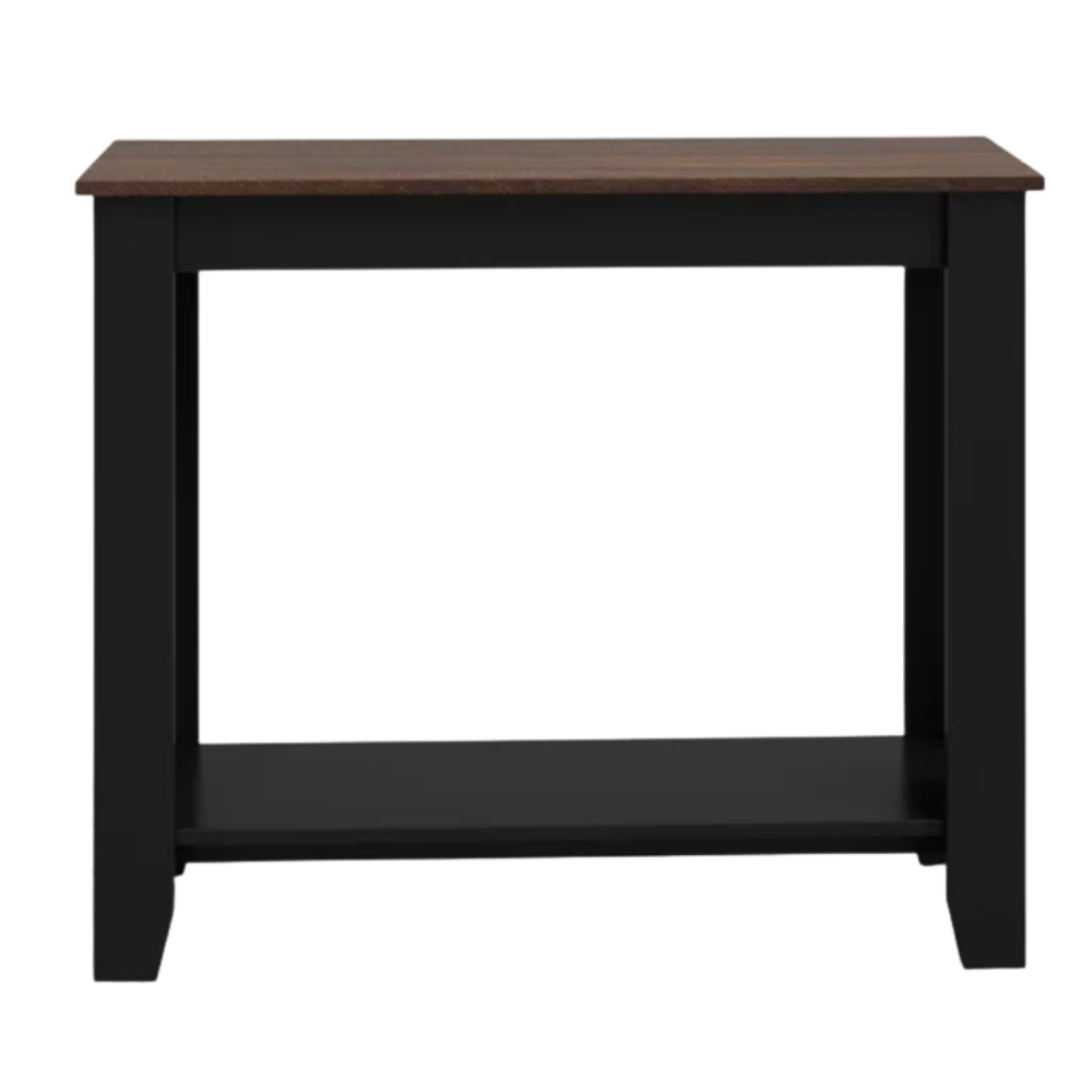 GALANO Transitional Console Table with Open Lower Shelf, 35.2"