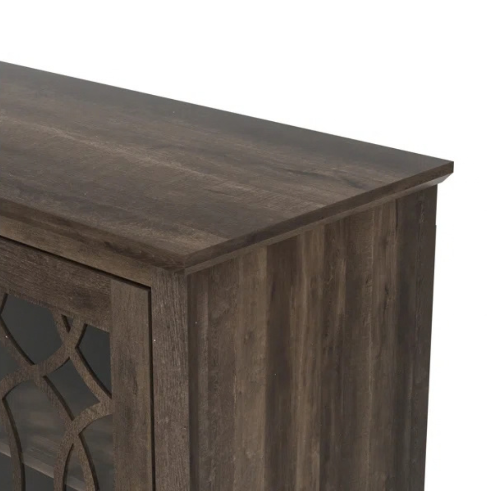 GALANO TV Stand for TVs up to 65" with Adjustable Shelves and Cable Management