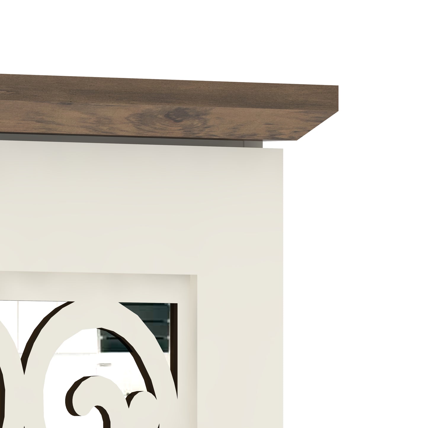 Galano 4-Door Kitchen Pantry with Adjustable Shelves, 31.4" W x 15.7" D x 63.6" H