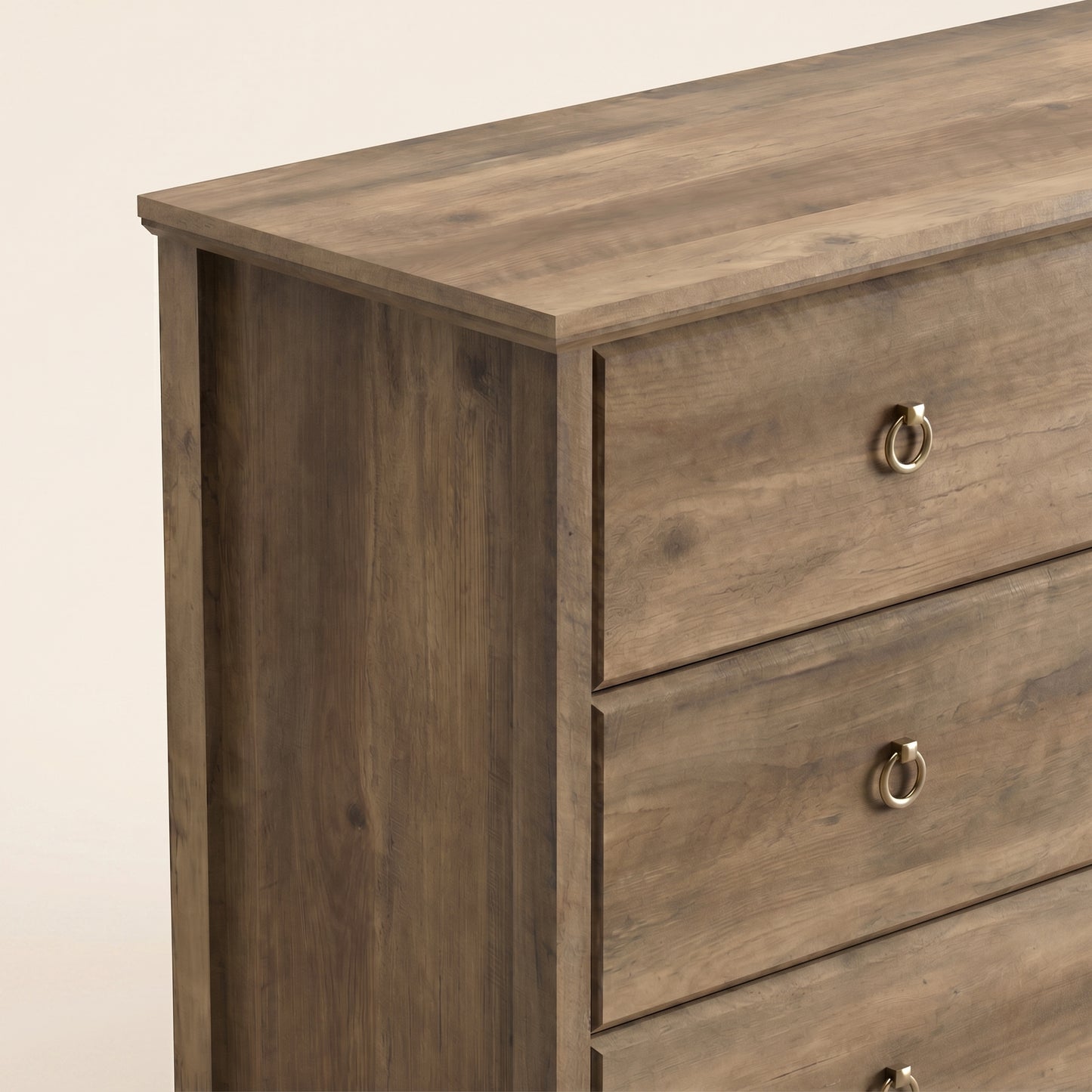 6-Drawer Double Dresser with Interlock System