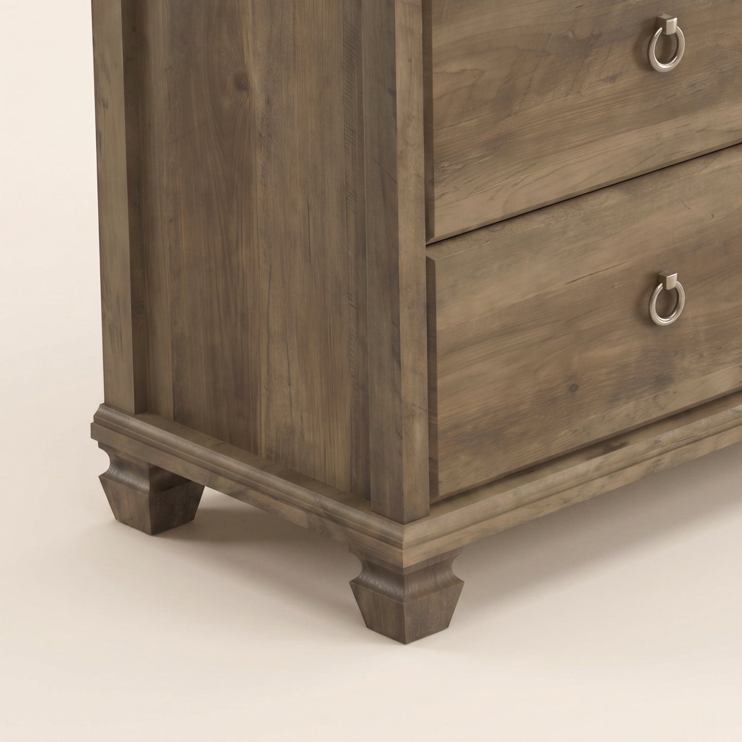 6-Drawer Double Dresser with Interlock System