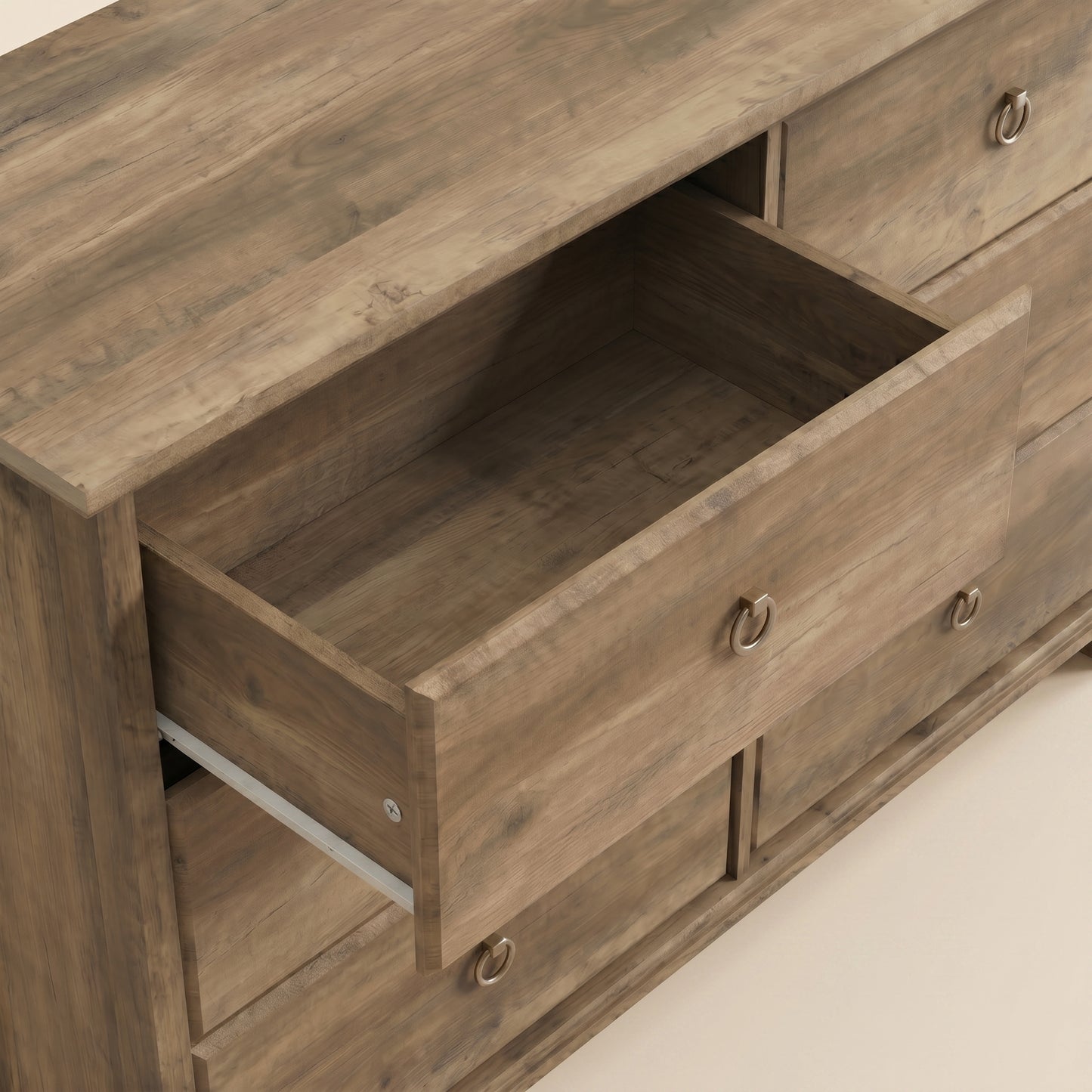 6-Drawer Double Dresser with Interlock System