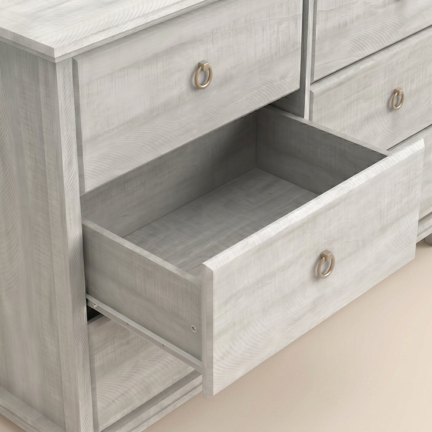 6-Drawer Double Dresser with Interlock System