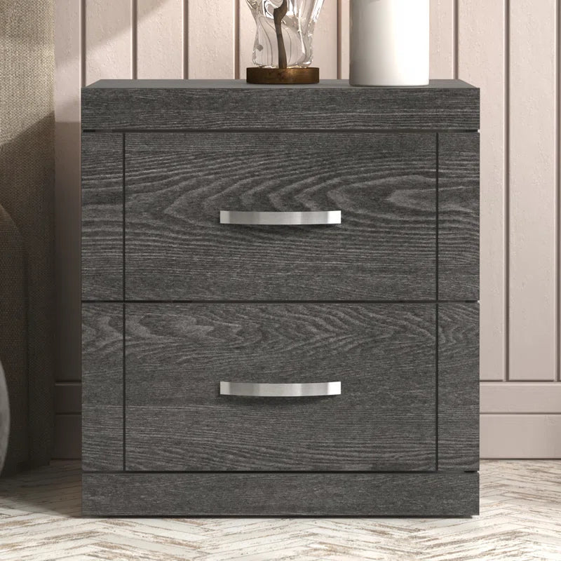 Galano Modern 2-Drawer Nightstand 18.9" W × 16.3" D × 20.3" H