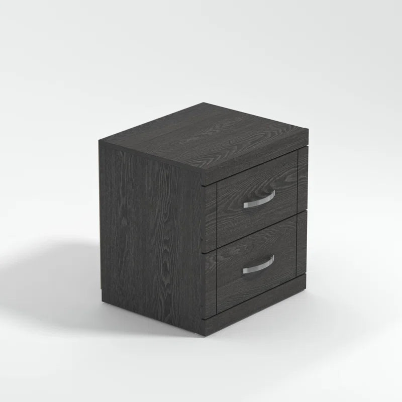 Galano Modern 2-Drawer Nightstand 18.9" W × 16.3" D × 20.3" H