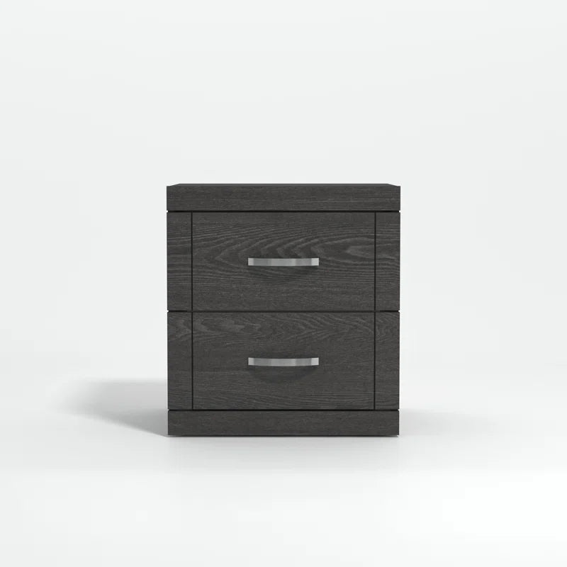 Galano Modern 2-Drawer Nightstand 18.9" W × 16.3" D × 20.3" H