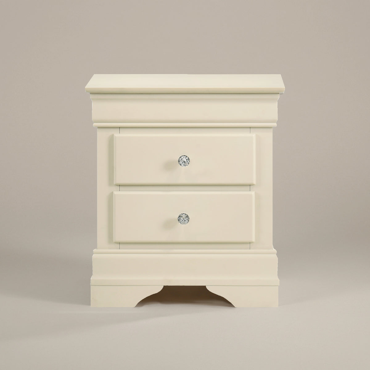 GALANO 2-Drawer Nightstand Set of 2, Fully Assembled