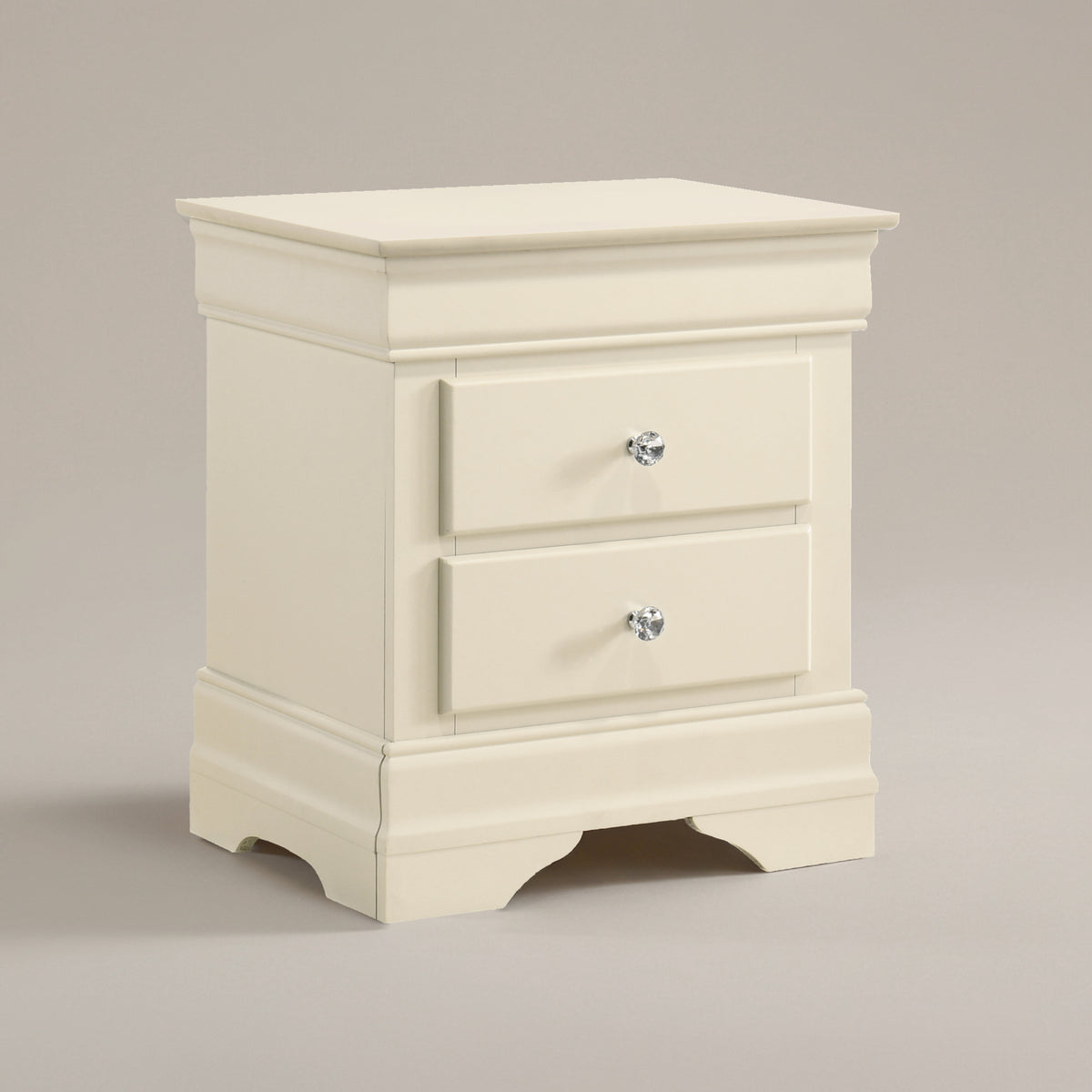 GALANO 2-Drawer Nightstand Set of 2, Fully Assembled