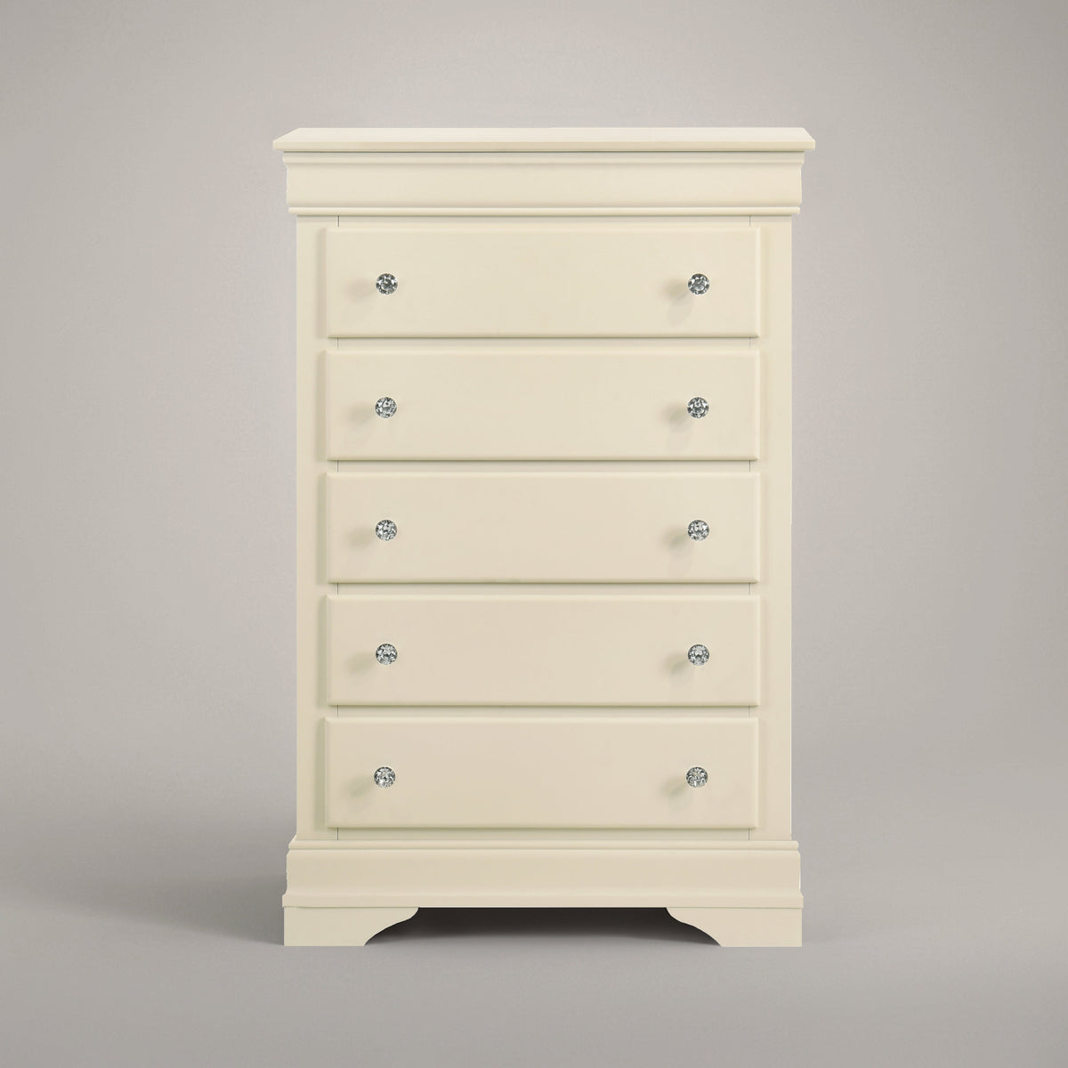GALANO 5-Drawer Chest, Fully Assembled, 30.9", 1-Piece