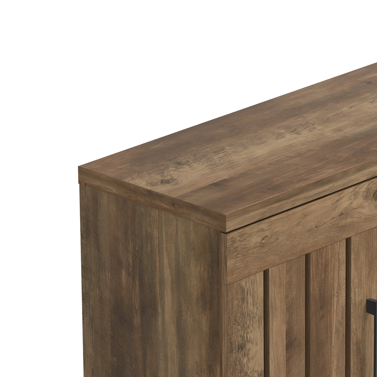 GALANO 16-Pair Shoe Storage Cabinet with 3 Slatted Doors
