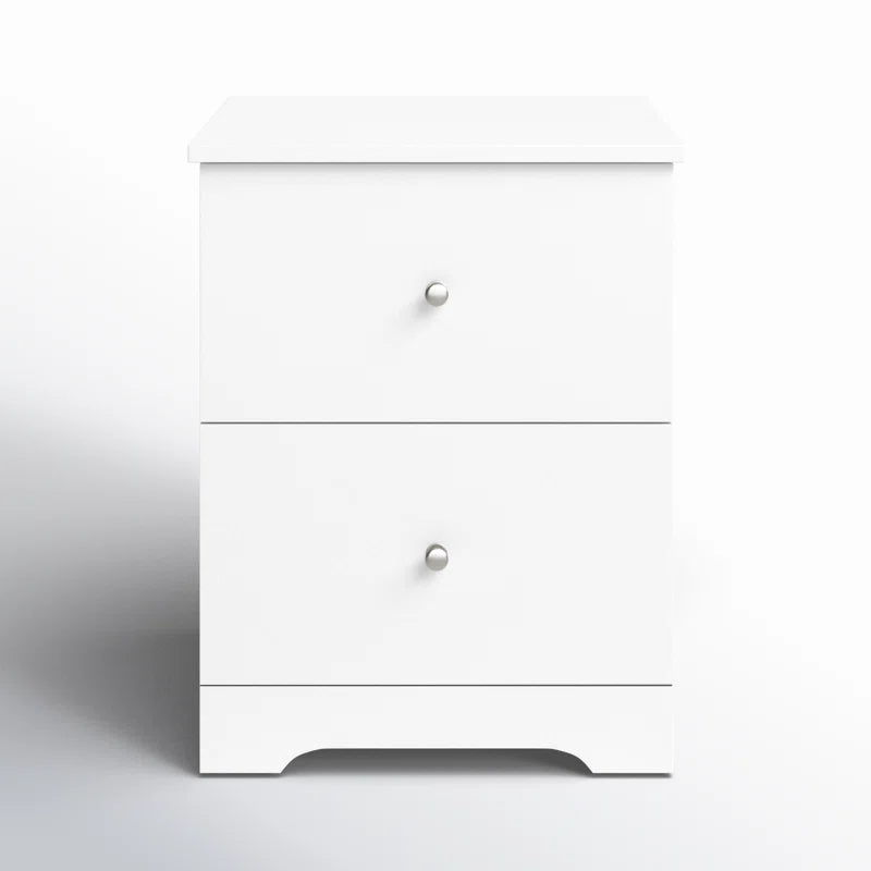 Galano Modern 2-Drawer Nightstand 18.7" W × 15.7" D × 23.7" H