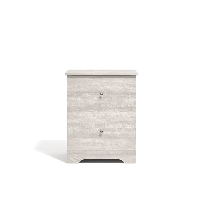 Galano Modern 2-Drawer Nightstand 18.7" W × 15.7" D × 23.7" H