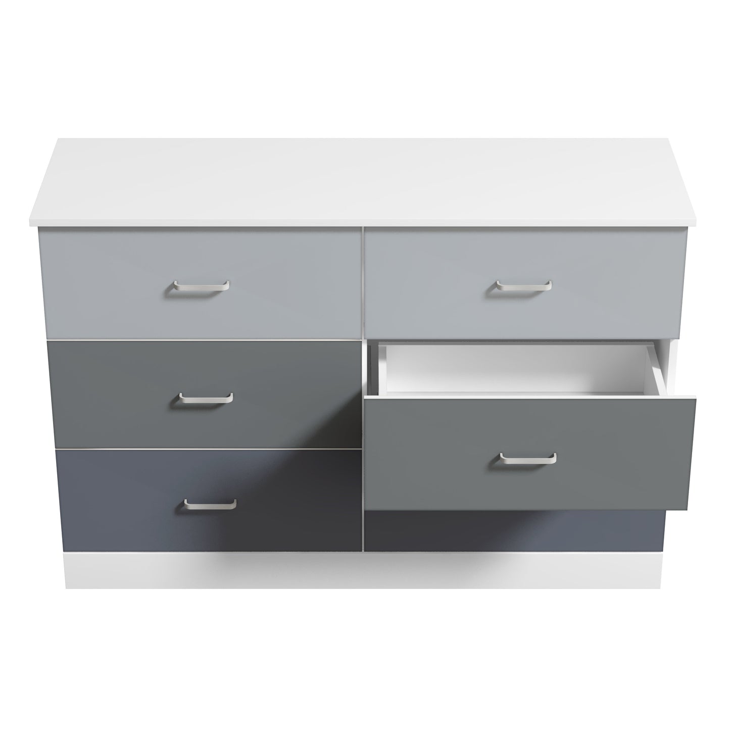 Galano 6-Drawer Double Dresser with Interlock Safety 47.0" W × 15.6" D × 31.7" H