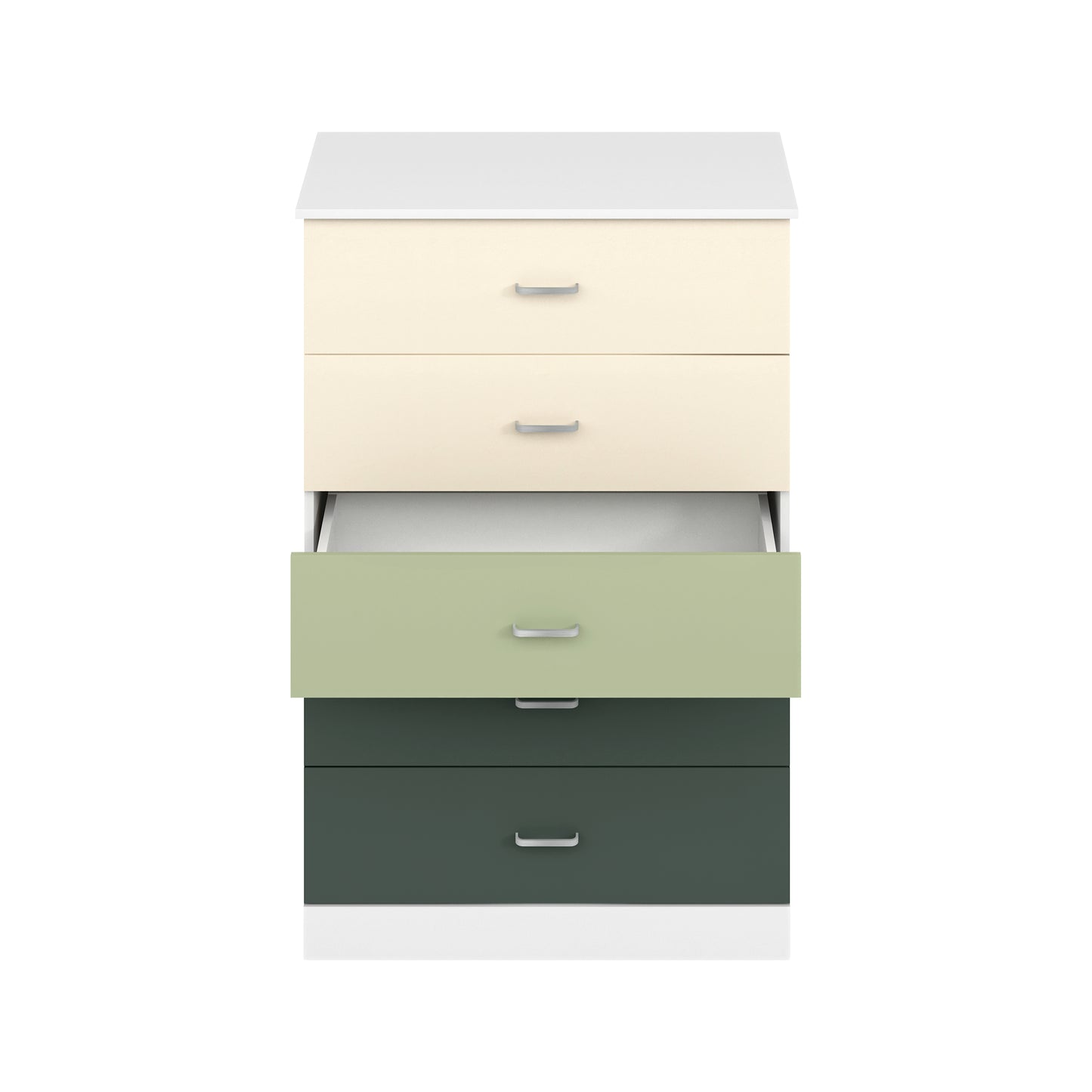 Galano 5-Drawer Dresser with Interlock Safety 31.3" W × 15.6" D × 47.2" H