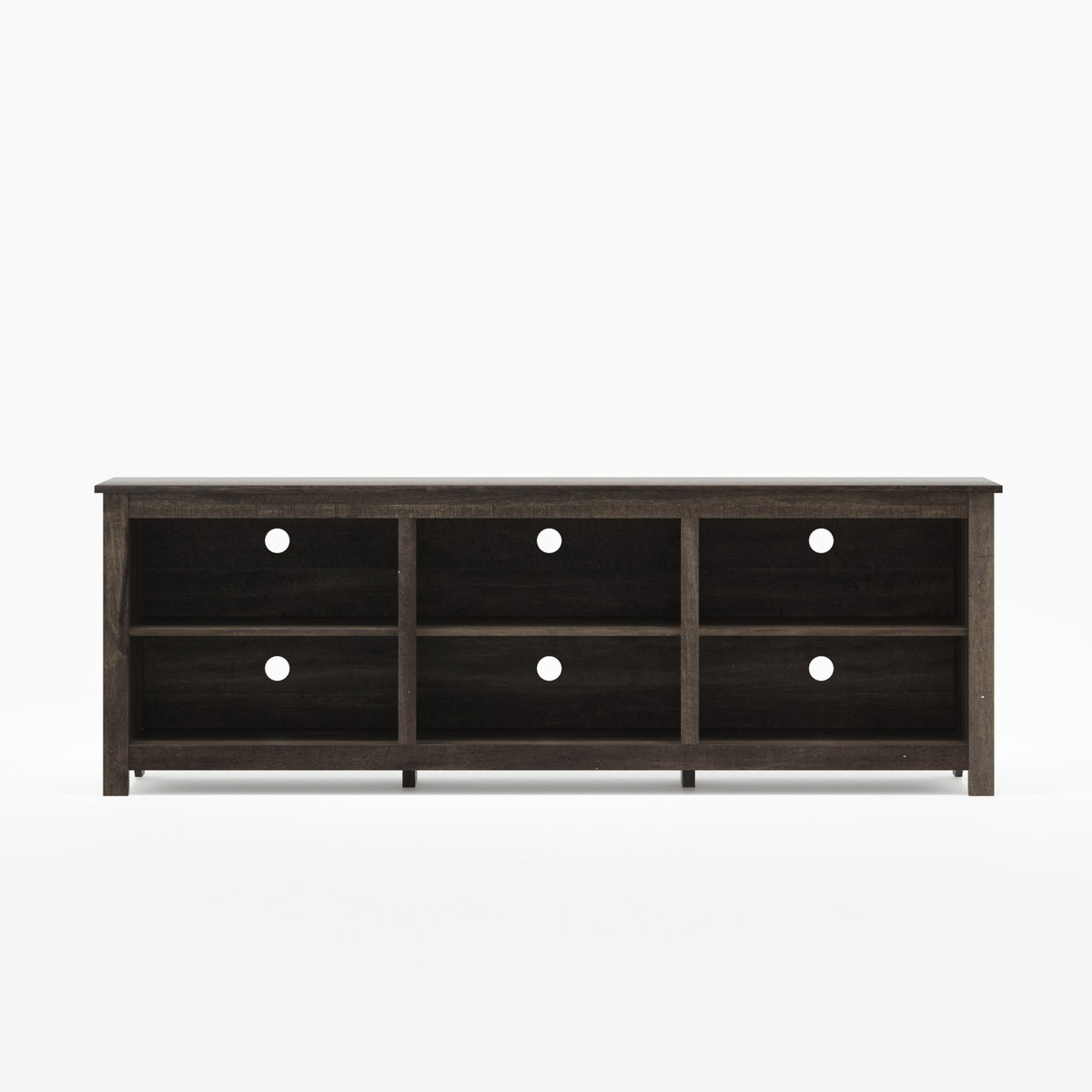 GALANO TV Stand for TVs up to 75" with Adjustable Shelves