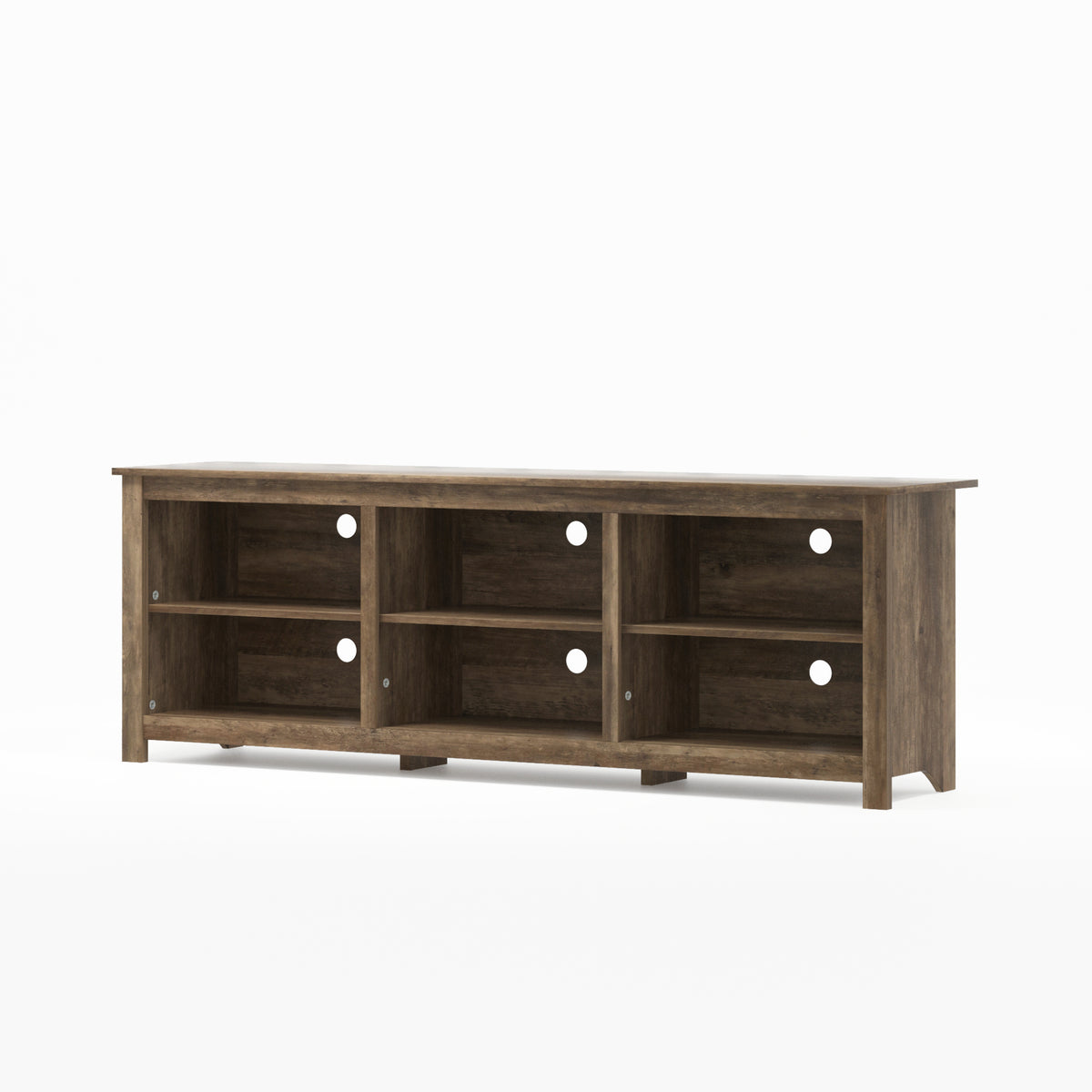GALANO TV Stand for TVs up to 75" with Adjustable Shelves
