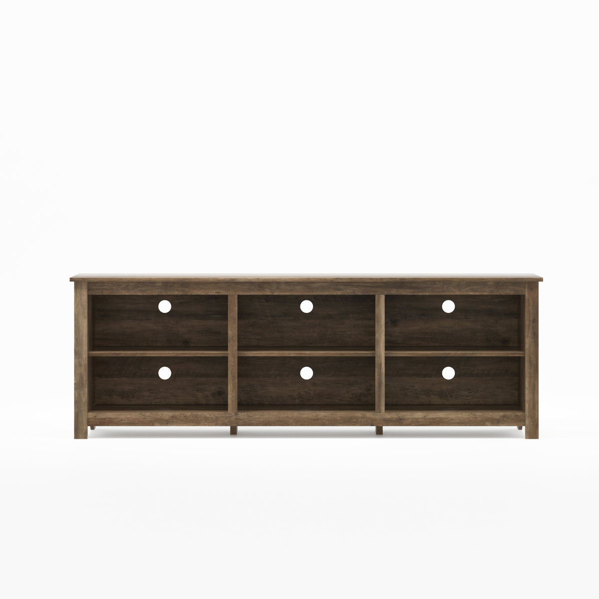 GALANO TV Stand for TVs up to 75" with Adjustable Shelves