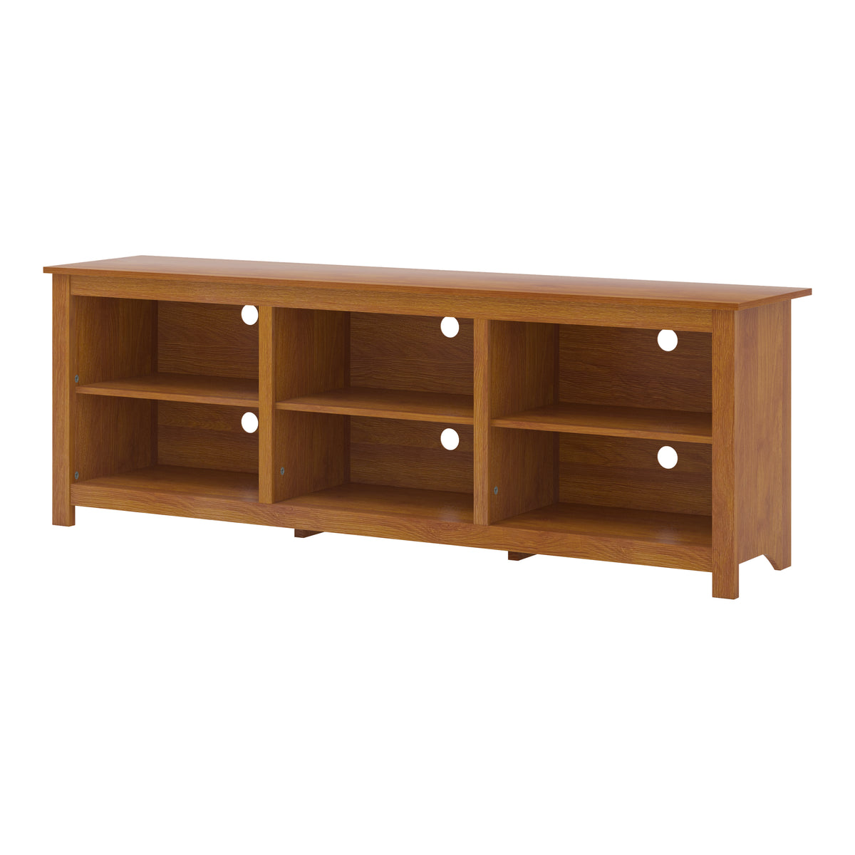 GALANO TV Stand for TVs up to 75" with Adjustable Shelves