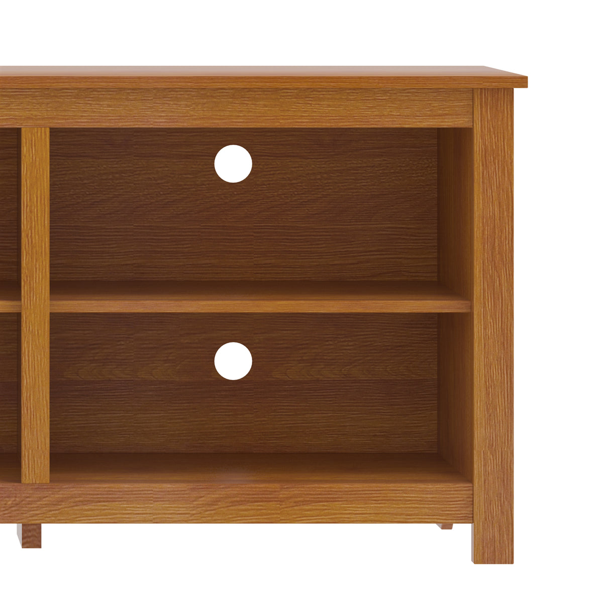 GALANO TV Stand for TVs up to 75" with Adjustable Shelves