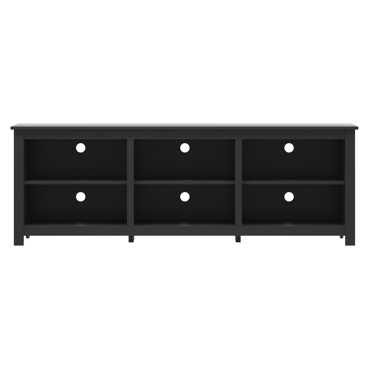 GALANO TV Stand for TVs up to 75" with Adjustable Shelves
