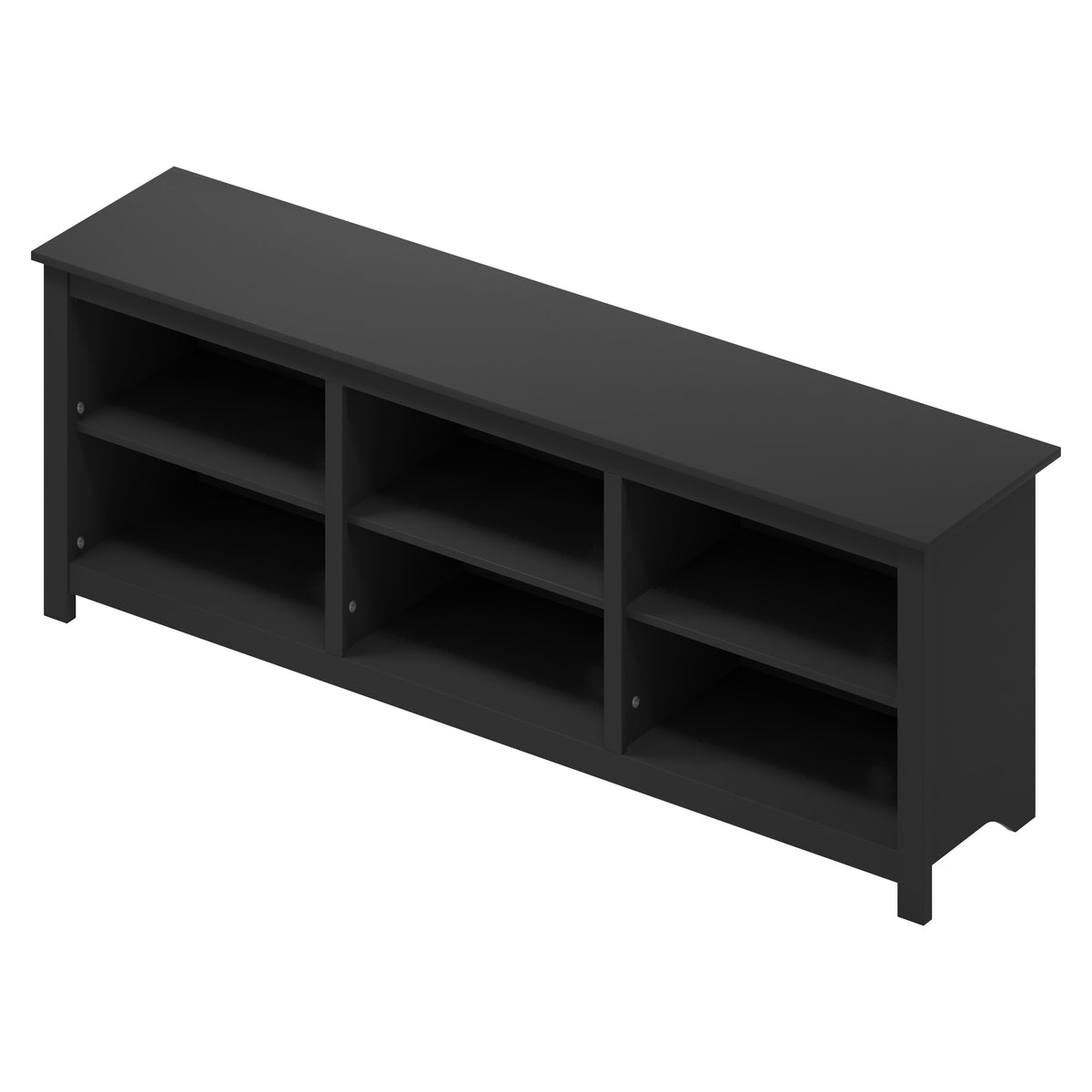 GALANO TV Stand for TVs up to 75" with Adjustable Shelves