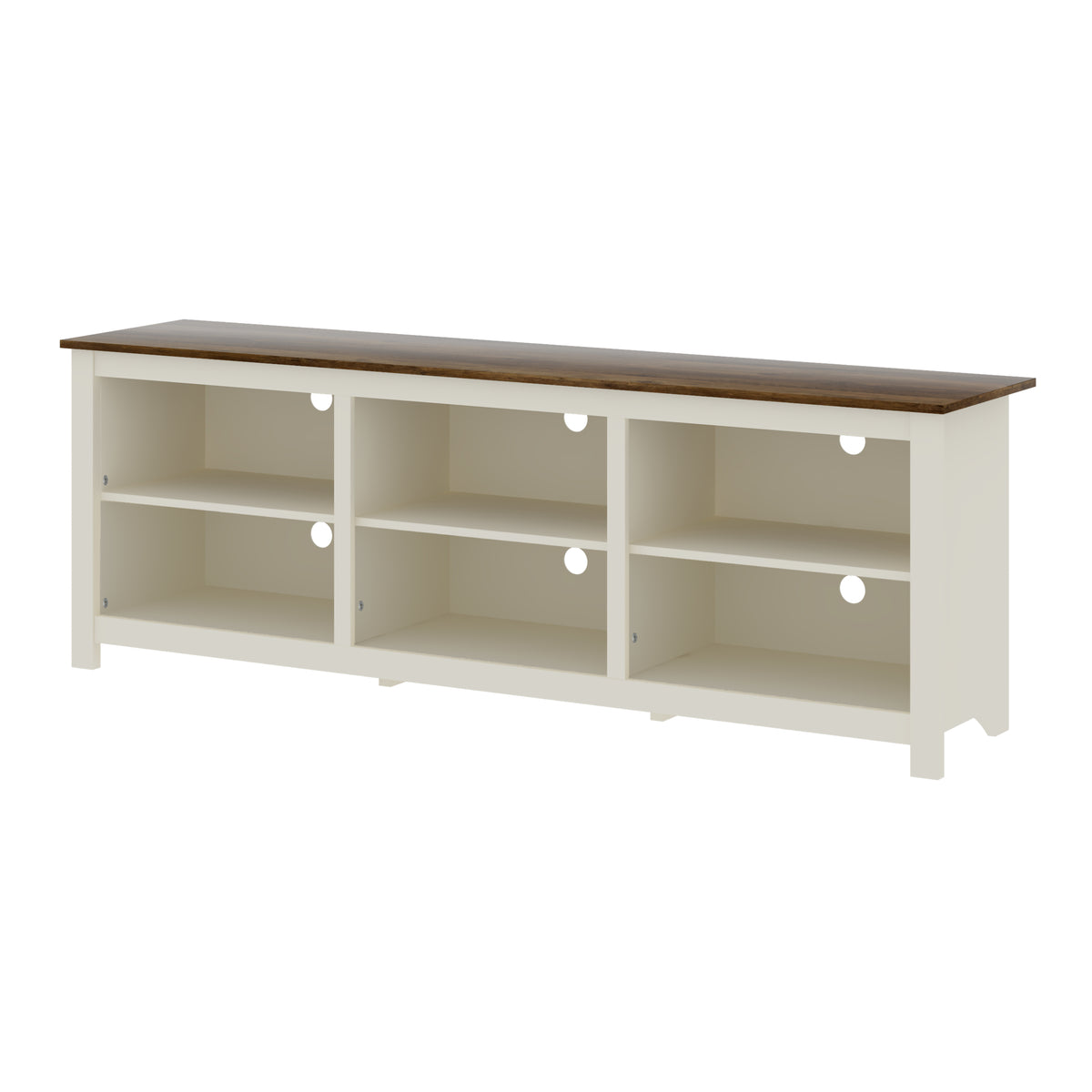 GALANO TV Stand for TVs up to 75" with Adjustable Shelves