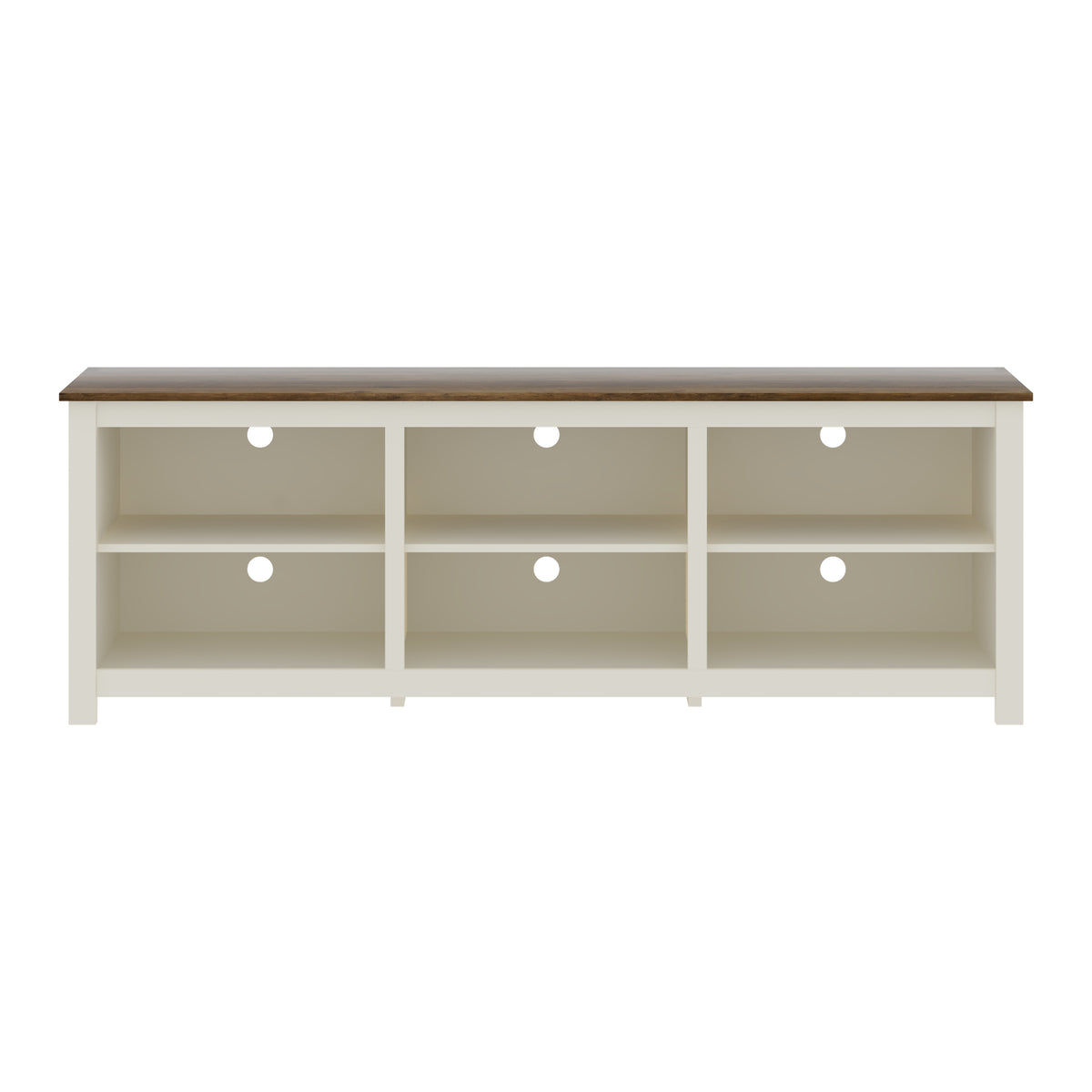 GALANO TV Stand for TVs up to 75" with Adjustable Shelves