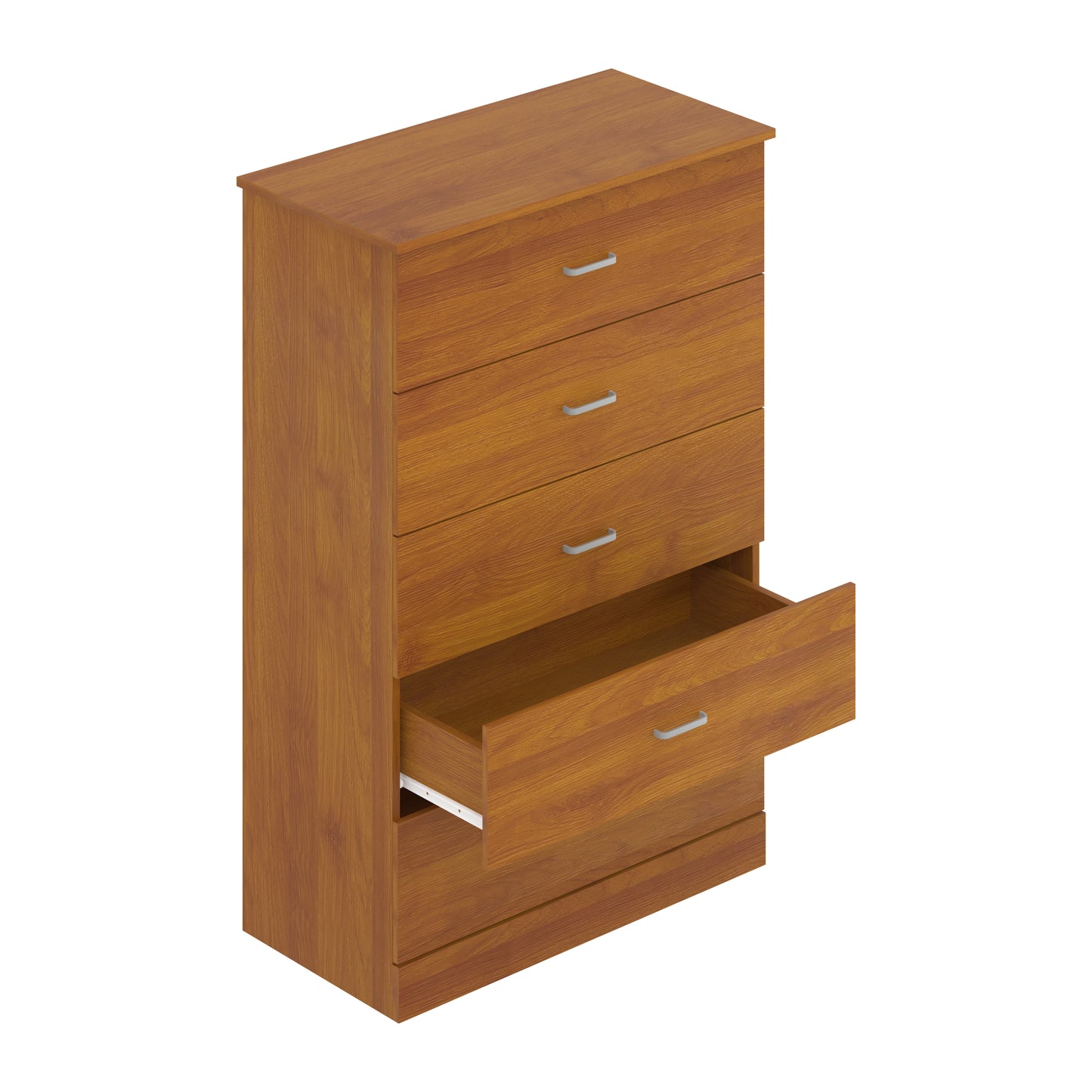 Galano 5-Drawer Dresser with Interlock Safety 31.3" W × 15.6" D × 47.2" H