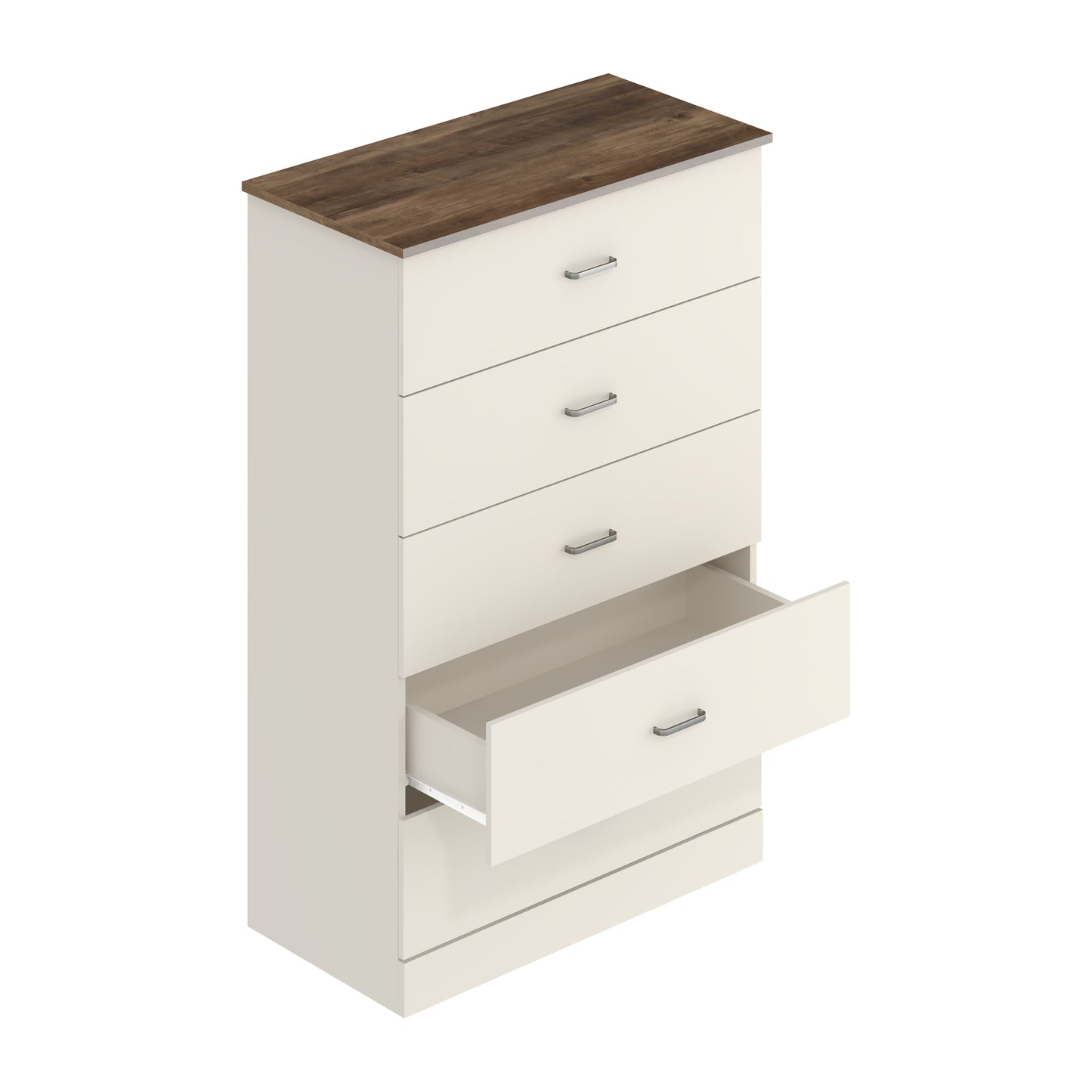 Galano 5-Drawer Dresser with Interlock Safety 31.3" W × 15.6" D × 47.2" H