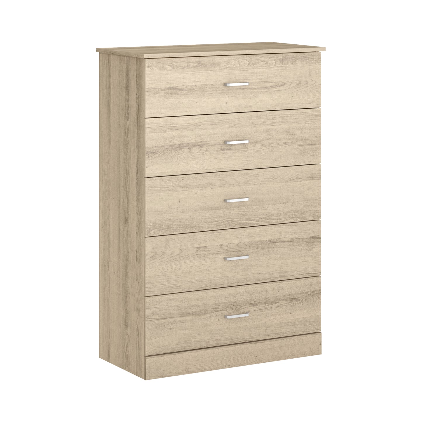 Galano 5-Drawer Dresser with Interlock Safety 31.3" W × 15.6" D × 47.2" H