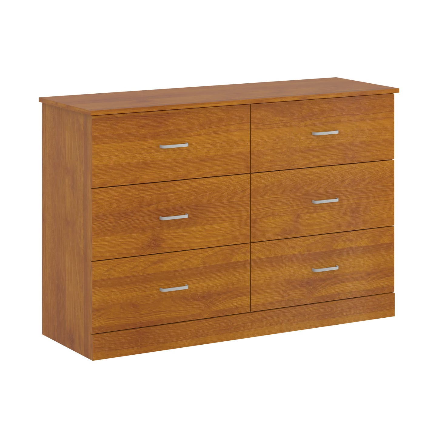 Galano 6-Drawer Double Dresser with Interlock Safety 47.0" W × 15.6" D × 31.7" H