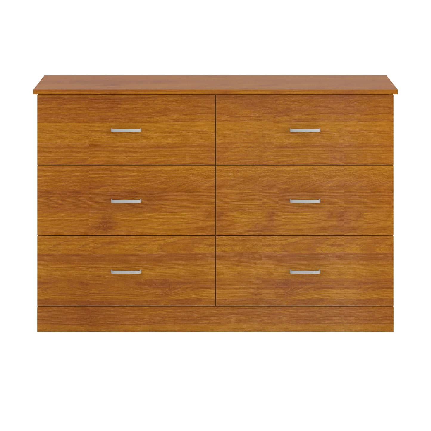 Galano 6-Drawer Double Dresser with Interlock Safety 47.0" W × 15.6" D × 31.7" H