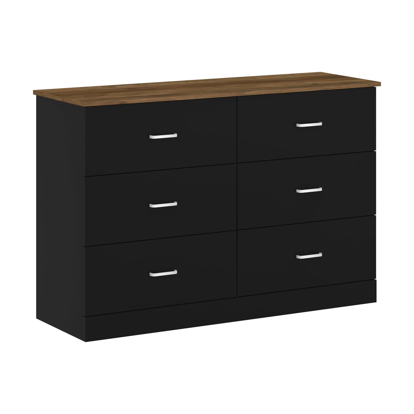 Galano 6-Drawer Double Dresser with Interlock Safety 47.0" W × 15.6" D × 31.7" H